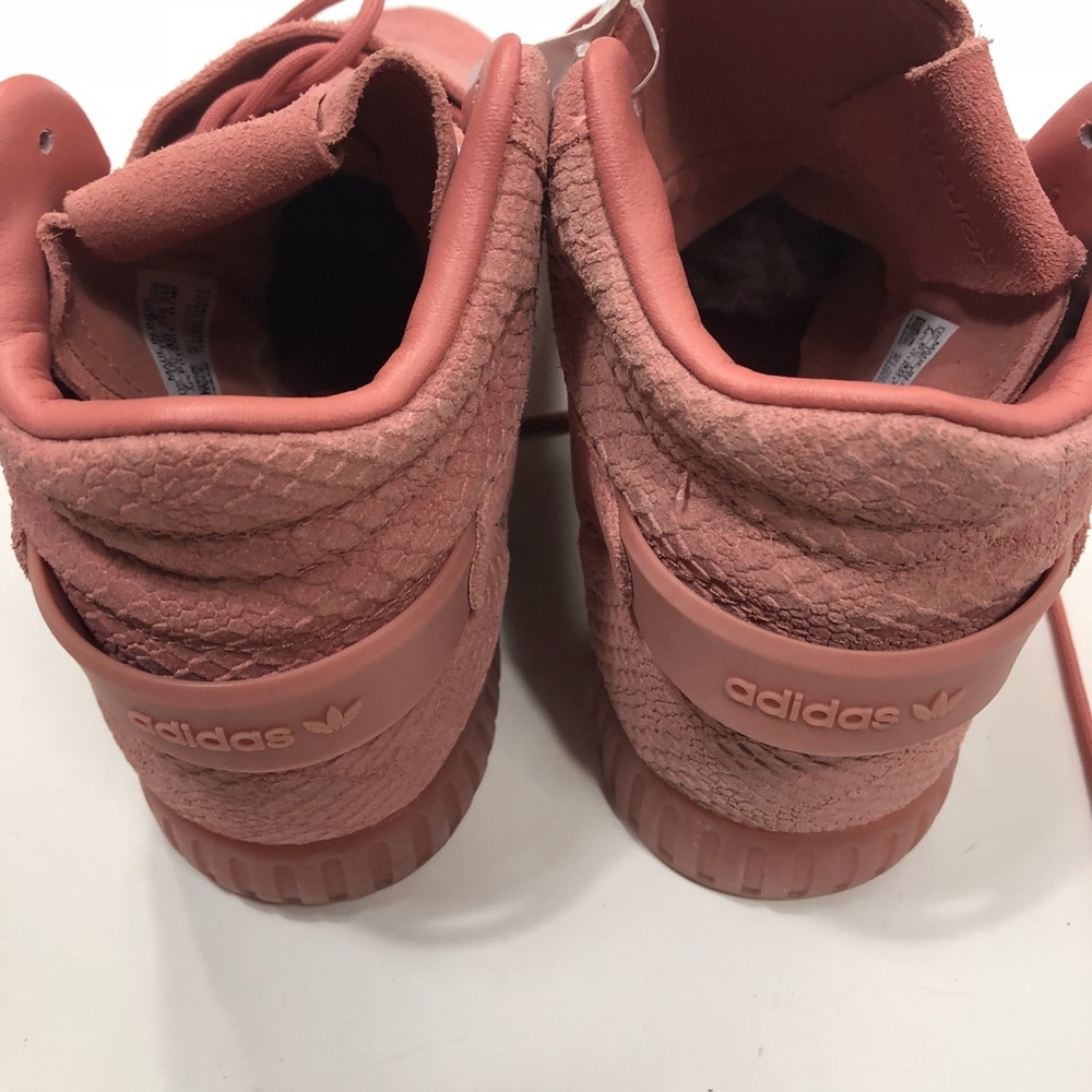 Adidas Tubular Suede Pink Men’s Size 7 womens 9